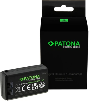 Акумулятор PATONA Premium VB26, VB26A для Godox V850III V1 (4055655238731)