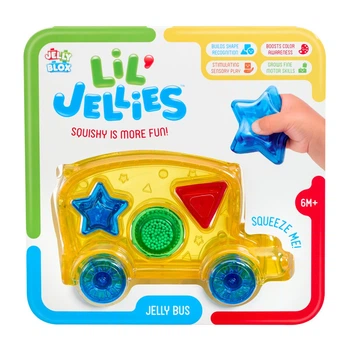 Сенсорний конструктор "Автобус" Jelly Blox 937839, 4 м'яких елементи
