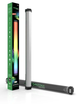 Портативна світлодіодна LED-туба PATONA Premium RL50 RGB CCT 50 см 14W 4000mAh (4055655260992)