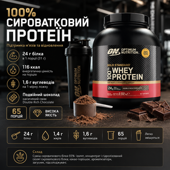 Сывороточный протеин со вкусом шоколада для набора мышечной массы и быстрого восстановления после тренировок
