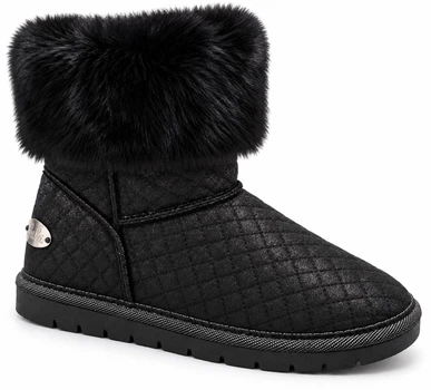 Уггі для дівчинки з хутром та мерехтливим ефектом Lulu MAIA LL150010T чорний 32