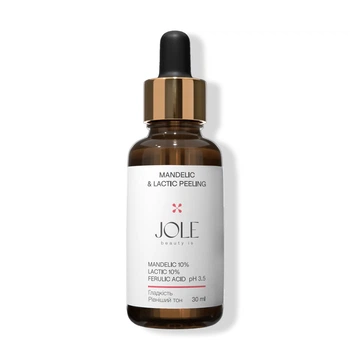 Пилинг с миндальной и молочной кислотами Jole Mandelic 10% + Lactic 10% Peeling pH 3,5 30ml