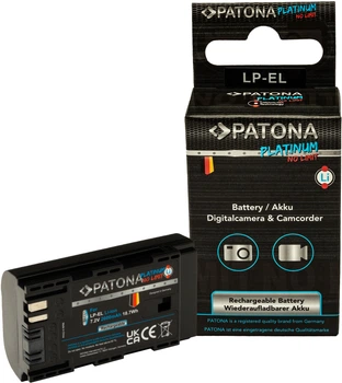 Акумулятор PATONA Platinum LP-EL USB-C для Canon Speedlite EL-1 DS401231 (4055655238809)