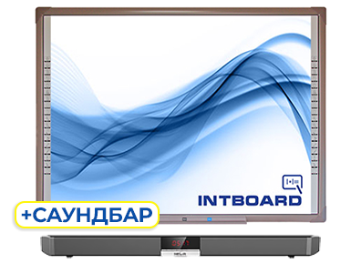 Інтерактивна дошка INTBOARD UT-TBI82X-TS (з розумним лотком)