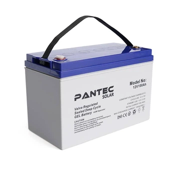 Акумуляторна батарея PANTEC100-12 GEL 12V 100 Ah (330 x 173 x 218), 30.4 kg Grey Q1/48 (UG-37503)