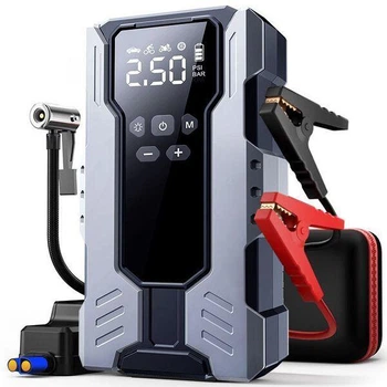 Пуско-зарядное устройство Бустер с компрессором 5-в-1 RedlineTech J34 39800 mAh, 1800A, с компресором 150 PSI