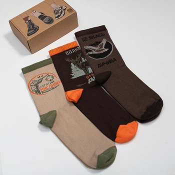 Набір шкарпеток Premier Socks для мисливців", унісекс, 3 пари в наборі, розм. 43-45