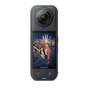 Экшн-камера Insta360 X5 Essential Bundle, съемка 360°, видео 8K, черная