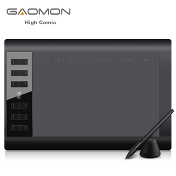 Графический планшет Gaoman 1060pro совместим со смартфонами, планшетами, компьютерами, планшетами для письма и электронными досками для рисования.
