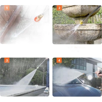 Автомойка высокого давления Yili, пистолет-распылитель высокого давления 2000 Вт, насос высокого давления для мойки автомобилей, машина для уборки сада и дома, 5780 г