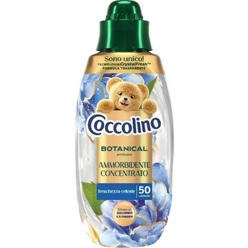 Парфюмированный кондиционер для белья Coccolino Botanical Freschezza Celeste 50 стирок 750 мл (8720181920790)