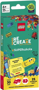 Gra planszowa Ameet LEGO Recreate: Karty wyzwań - SUPERszkoła (edycja polska) (9788325346652)