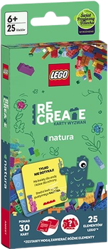 Gra planszowa Ameet LEGO Recreate: Karty wyzwań - Natura (edycja polska) (9788325346683)