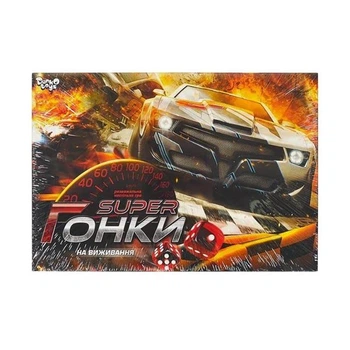 Настільна гра Danko Toys "Гонки" мала DTG24-U