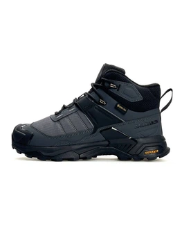 Чоловічі кросівки Salomon X Ultra 4 Mid Fur Grey Black 45