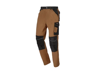 Штани робочі Карго із функціональними кишенями для чоловіка Parkside CORDURA® 464122 52(L) коричневий