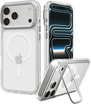 Чохол для смартфона Apple iPhone 17 Pro/18 Pro Spigen Ultra Hybrid Optik S MagSafe Transparent Silver (ACS11921)