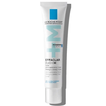 Effaclar Duo+M 40 мл Гель-крем потрійної дії для обличчя Ефаклар Дуо+М для корекції недоліків проблемної шкіри, чорних цяток і слідів постакне