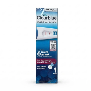 Clearblue Early Detection Pregnancy Test 1 шт Ультраранній тест на вагітність Клірблу для визначення гормону ХГЛ до 6 днів до затримки