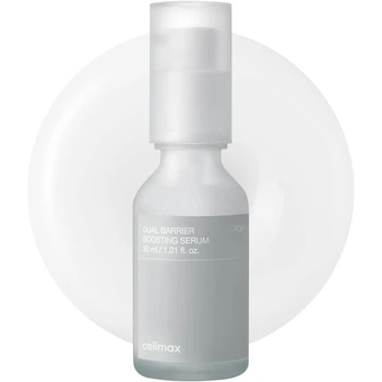 Сыворотка Celimax Dual Barrier Boosting Serum 30 мл Увлажняющая для лица Селимакс с 5 церамидами, пантенолом и фитосфингозином для восстановления кожного барьера