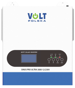 Гібридний автономний інвертор Volt Polska SinusPro Ultra 1.5 кВт 12В 1-фазний (5904100453054)