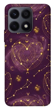 TPU чехол Demsky Purple astrology для Huawei Honor X8a