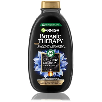 Шампунь для жирных волос с сухими кончиками Garnier Botanic Therapy Magnetic Charcoal & Black Seed Oil, 400 мл