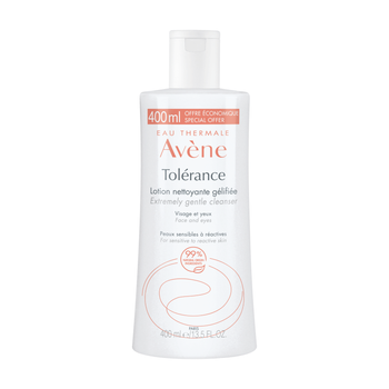 Мягкий очищающий лосьон для лица Avène Tolerance, 400 мл