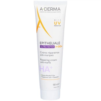 Дневной крем для лица и тела с SPF 50+ A-Derma Epitheliale Ultra Repair Paraben Repair, 100 мл