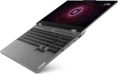 Ноутбук Lenovo LOQ 15ARP9 (83JC00P4PB + Mouse) Luna Gray (15,6 / IPS / 1920x1080 / 144Hz / AMD Ryzen 5 7235HS /16GB RAM / 512GB SSD / RTX 4050 / Windows 11 Home)