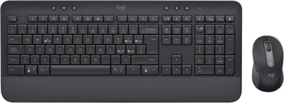Комплект бездротовий Logitech Signature MK650 Combo For Business, Graphite, клавіатура + миша, Bluetooth / USB Logi Bolt (920-011004)