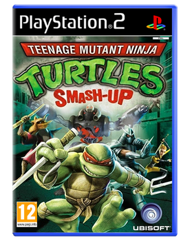 Игра Sony PlayStation 2 Teenage Mutant Ninja Turtles: Smash-Up Europe Английская Версия Б/У