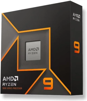 Процесор AMD (AM5) Ryzen 9 9900X, Box, 12x4.4 ГГц (Turbo Boost 5.6 ГГц), Radeon Graphics, L3 64Мб, Granite Ridge (Zen 5), 4 нм, TDP 120 Вт, розблокований множник, система охолодження в комплекті не йде (100-100000662WOF)