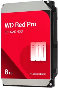 Жесткий диск Western Digital Red Pro NAS 8 TB 7200RPM 256 MB 3.5 SATA III (WD8006FFBX)