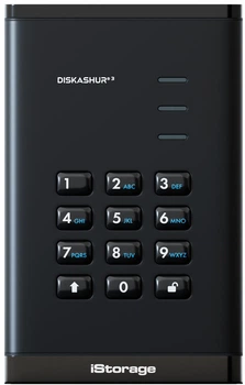 Жесткий диск iStorage diskAshur3 5TB 2.5" USB 3.2 External Black (IS-DA3-256-5000-B)
