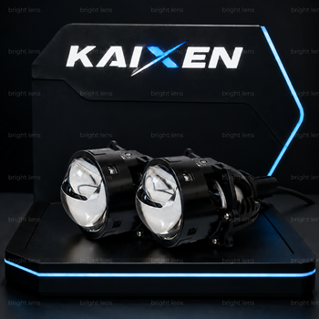 Bi-LED линзы KAIXEN X6 3 Black King Kong 3.0" 45/55/75W 5100K