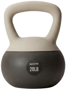 Гиря мягкая Wegym 4.5 кг, бежевая