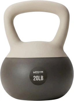 Гиря мягкая Wegym 11.3 кг, бежевая