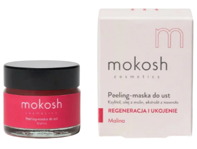 Peeling do ust Mokosh Malina 15 ml (5902729031332)