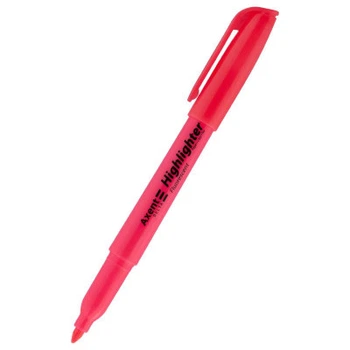 Маркер Axent Highlighter D2503, 2-4 мм клиноп. розовый