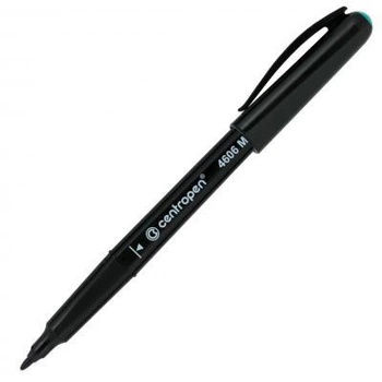 Маркер Centropen CD-Pen 4606 ergoline, 1 мм green