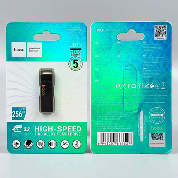 USB флешка 256Gb USB 3.2 для хранения информации Hoco UD13
