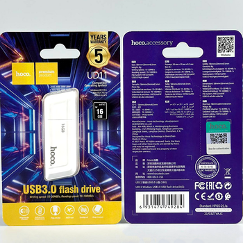 USB флешка 16GB USB 3.0 для хранения данных Hoco UD11