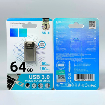 USB флешка 64GB USB3.0 Скоростная Hoco UD16