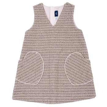 Сарафан Chicco Agnes, цвет бежевый, размер 110 (263.02545.066)