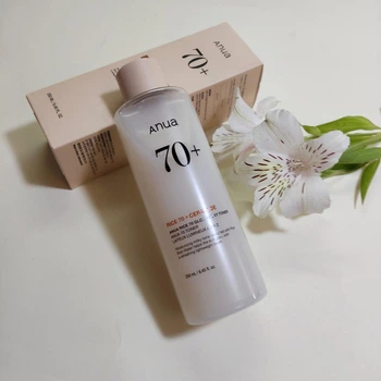 Тонер для лица ANUA Rice 70 Glow Milky Toner Увлажняющий для сияния с экстрактом риса 70% 250 мл
