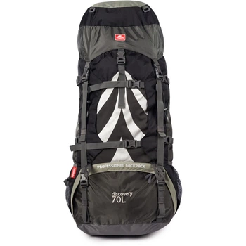 Рюкзак туристический Naturehike NH70B070-B 70 л нейлон Черно-серый (6927595709009)