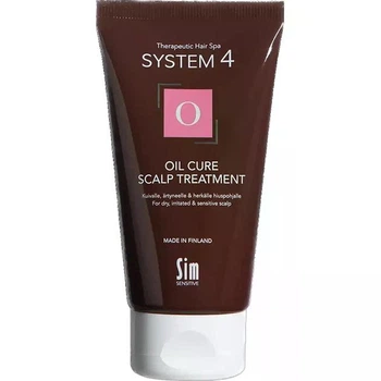 Пілінгова маска для очищення шкіри голови System 4 О Oil Cure Scalp Treatment Sim Sensitive 75 мл