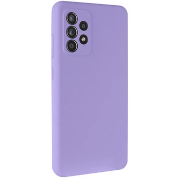 Чехол силиконовый Lakshmi Premium с защитой камеры для Samsung Galaxy A52 4G / A52 5G / A52s Сиреневый / Dasheen