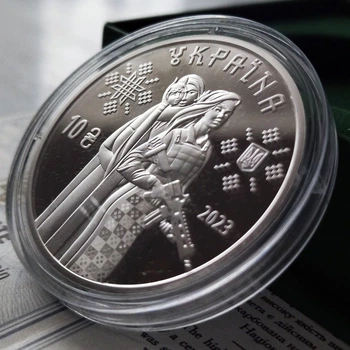 Серебряная монета НБУ "Защитницы" 10 гривен 2023